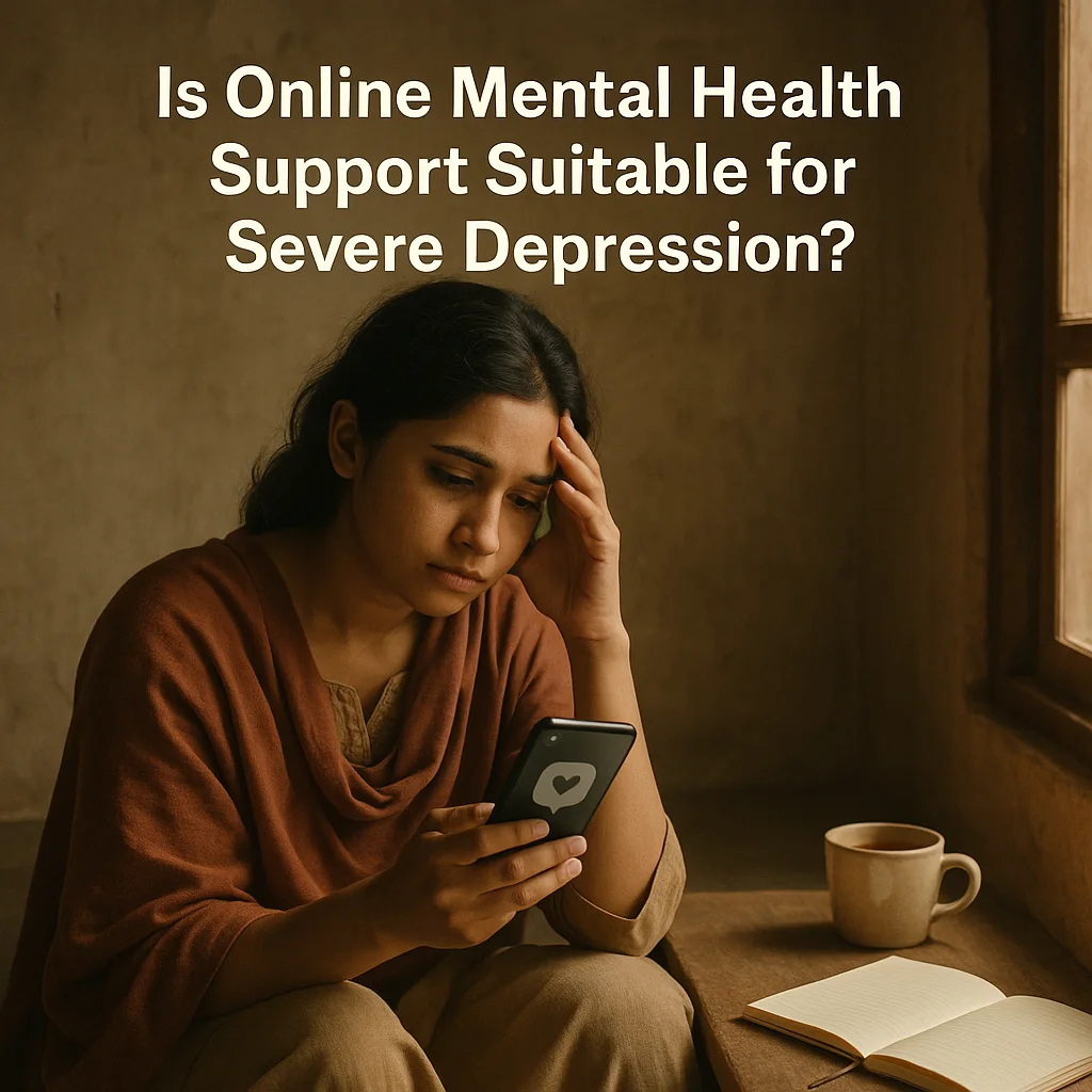 Online mental health support