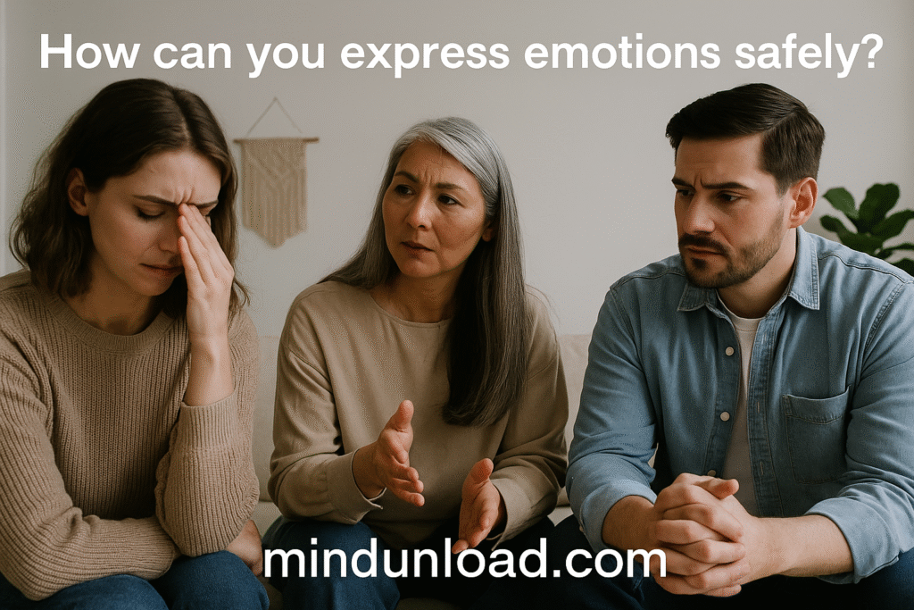 express emotions safely