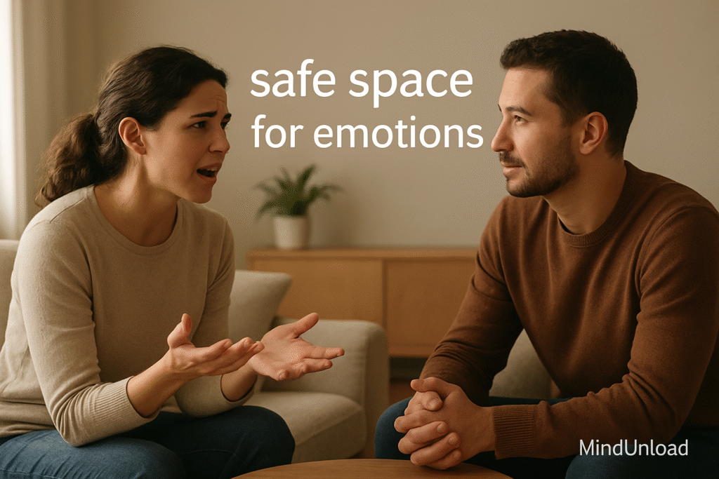 safe space for emotions